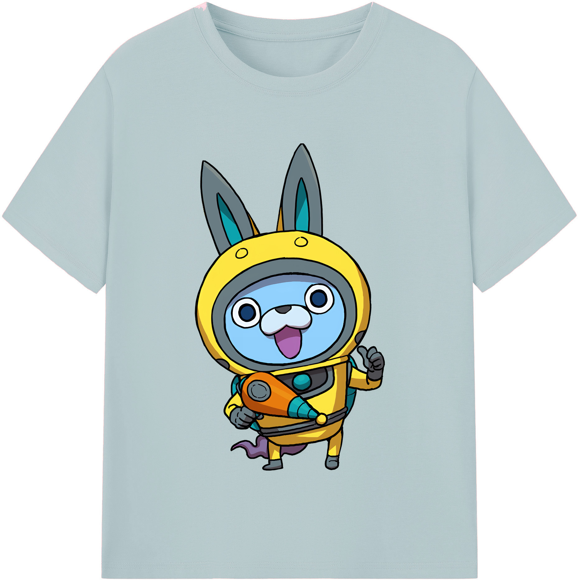 （画像用） 妖怪ウォッチ Yo-kai Watch 綿100％半袖Tシャツ（フロントプリント）